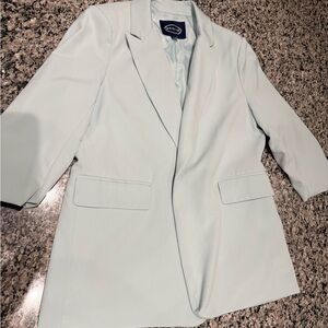 Women's Light Blue Blazer and pants set!